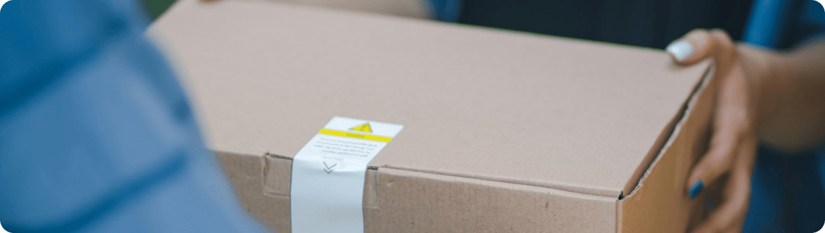 package being shipped
